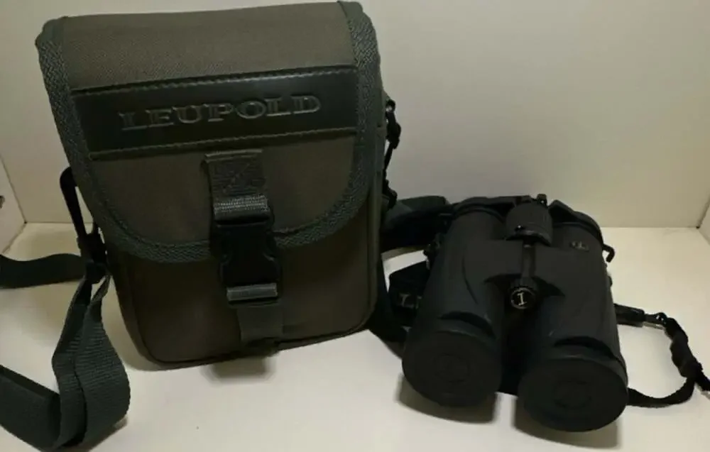 Leupold BX-4 HD McKinley 8x42 Black Binoculars Roof Prism w/ Case & Covers